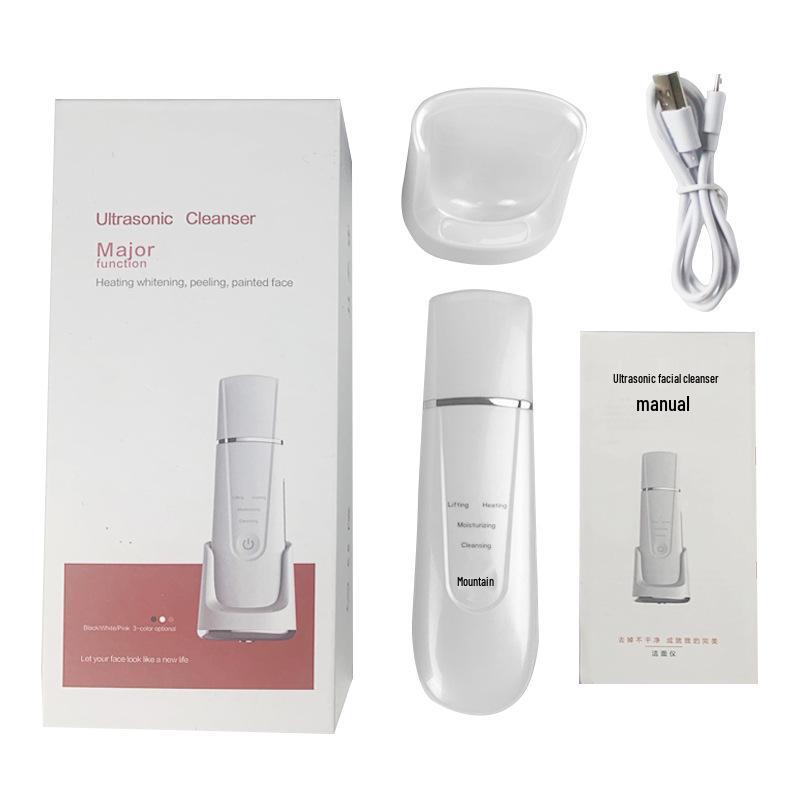 Ultrasonic Skin Scrubber & Blackhead Remover with Iontophoresis