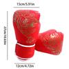Boxerské rukavice Profesionální Tiger Prodyšné PU Kožené Flame rukavice Sanda Box Muay Thai rukavice Muay Thai Boxerské rukavice