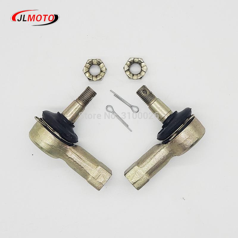 1 Pair M12-M10 Tie Rod Ends Kit Ball Joints Fit For Stels guepard ATV 800 ATV Quad Bike Parts