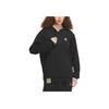adidas Neo Solid Color Hooded Casual Long Sleeve Sweatshirt Unisex Sweatshirt Black IK2454