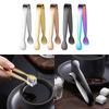 2Pieces Small Stainless Steel Food Tongs Ice Tongs For Serving Ice Cubes At Parties And Gatherings Food Serving Tongs