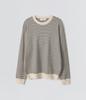 EZIO Aube Stripe Round Knit_Ivory