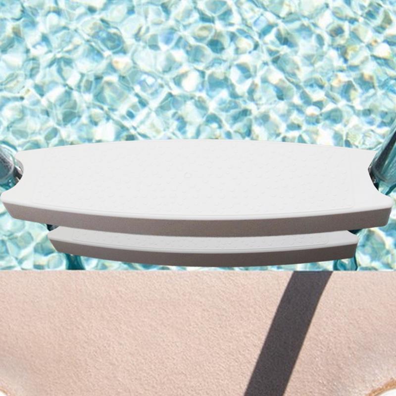 Poolleiter Stufen Ersatz Einstiegssprosse Stufen Stabil Einfach zu Installieren Robust Universell Für Aufstellpool Zubehör