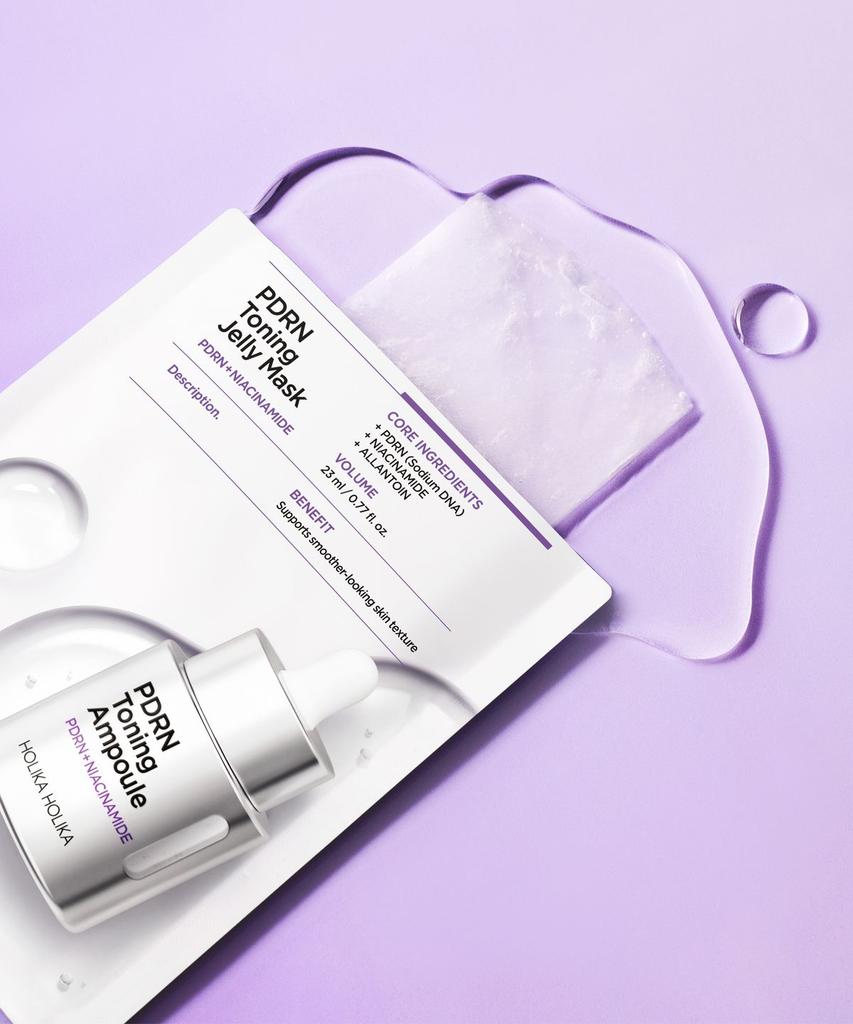(4 Sheets) PDRN Pore Tightening, Blemish Brightening Jelly Mask