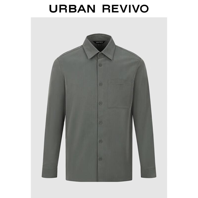 UR Men s Casual Button-Up Long Sleeve Shirt S