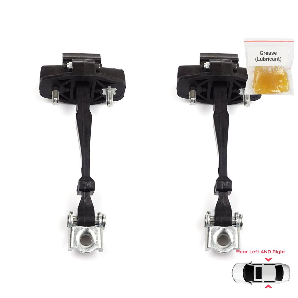 EDP1249-1 2 Pieces Rear Left AND Right Door Catch Hinge Brake Stop Check Strap Limiter for Renault Captur MK1 J87 H5 J5 2013-2019 824305607R