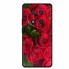For Honor X9c Case X 9 c Coque Flowers Black Silicone TPU Soft Back Cover For Honor Magic 7 Pro Magic7 5G lite Phone Case Funda