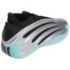 adidas Harden Vol.9 Comfortable Grip Mid Top Basketball Shoes Unisex Silver Black JS1028