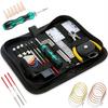 25/30 in 1 Guitar Tool Kit Set Multi-functional Guitar Repair Toolbox Guitar Parts Replacement Toolbox Picks String Fixed Buckle