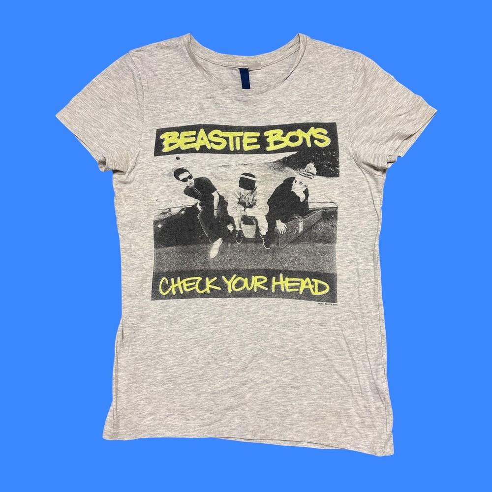 Beastie Boys Shirt Gray Color Tour Concert Rap Tee Hip Hop Music Band TShirt Unisex T-Shirt S