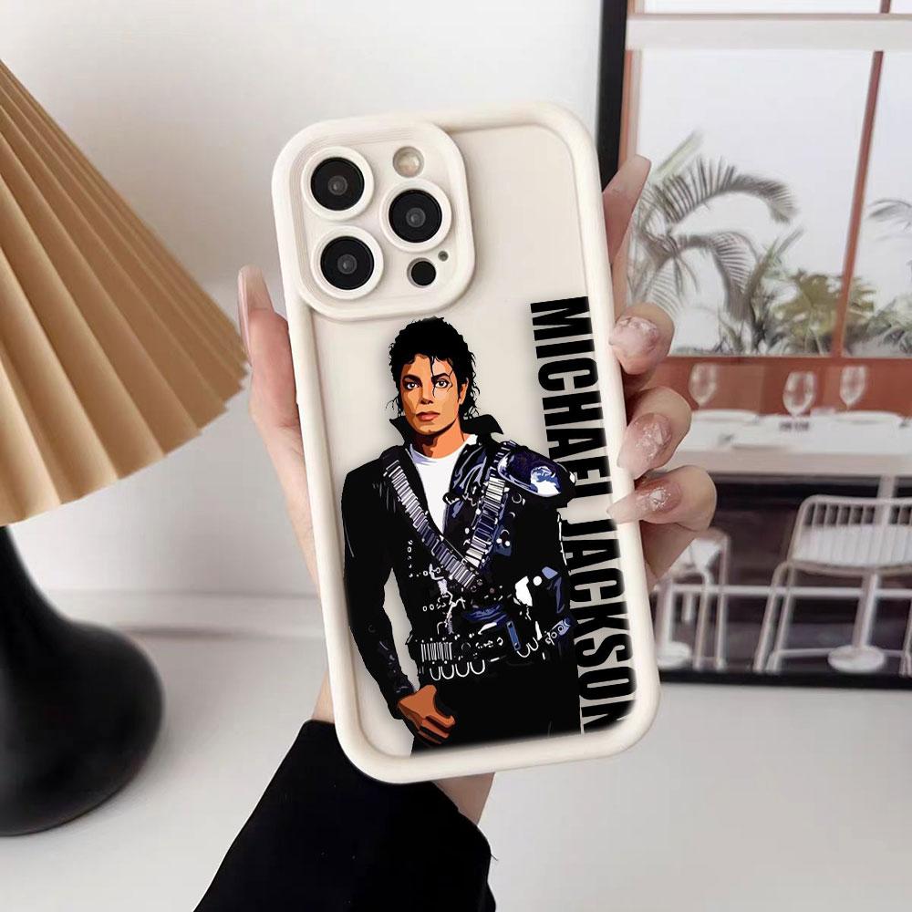 Sänger M-Michael J-Jackson Handyhülle Für iPhone Apple 17 AIR 16 16E 11 12 13 14 15 XR Plus Pro Max DIY Hülle Stoßfeste Abdeckung