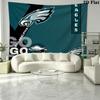 Philadelphia Eagles Wall Tapestry Aesthetic Wall Hanging Printed Fabric Blanket Decorative Tapestries for Bedroom Living Room Home Decor