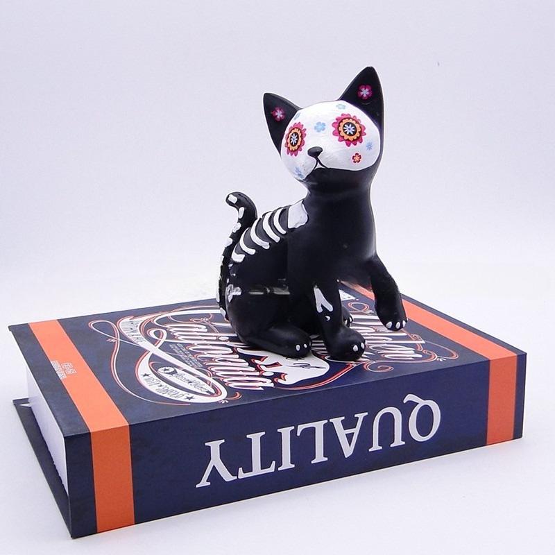 Halloween Resin Crafts Ghost Festival Decorations Cute Little Cats and Dogs Ornaments Day of The Dead Gifts Show Unique Style