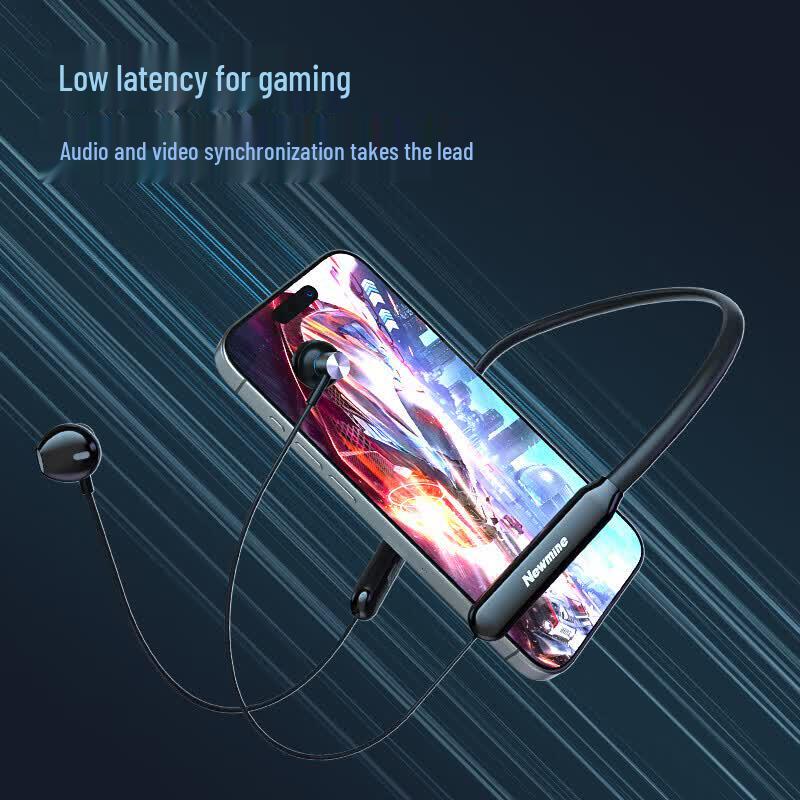 Newmine SL80 Upgraded Neckband Bluetooth Earphones