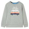 Sweatshirt for Children Light Khaki Blend 92/104/116/128/140