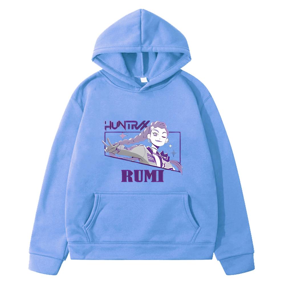 Kpop łowcy demonów dziecięca bluza anime Kawai Kurtka Pulower Portret głowy Słodka Casualowa Bluza y2k sudadera ubrania dla dzieci dziewczynka
