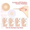 100Pcs Nipple Sticker Disposable Invisible Chest Sticker Non-woven Bra Breast Patch Bra-less Pasties Pad Nipple Cover Stickers