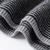 Plus Size Sweater Thickened Hooded Female Autumn Loose Striped Knit Sweater Warm Knit Sweater Tops