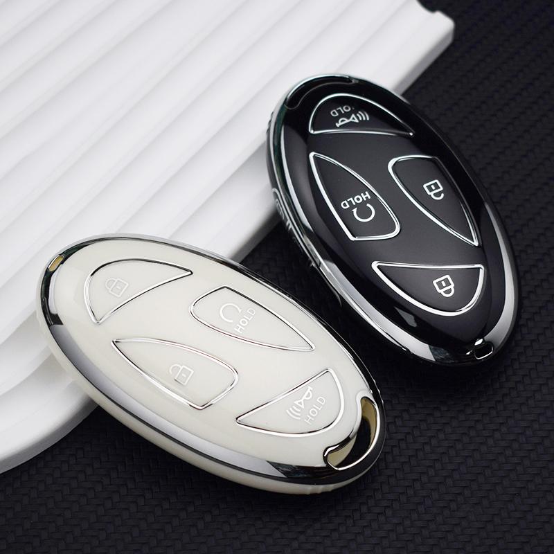 5 7 Tasten TPU Smart Remote Cover Key Shell Fob für Hyundai Grandeur GN7 Kona Ev 2023 lonic 6 Auto Auto Schlüssel Fall Zubehör
