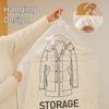 Clear Clothes Organizer Hanging Design Space Saving Bags New Vacuum Storage Bags  Bedroom Use