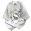 Korean version of cute cotton short-sleeved t-shirt women's summer cartoon Hello Kitty print versatile casual loose top clothing ins