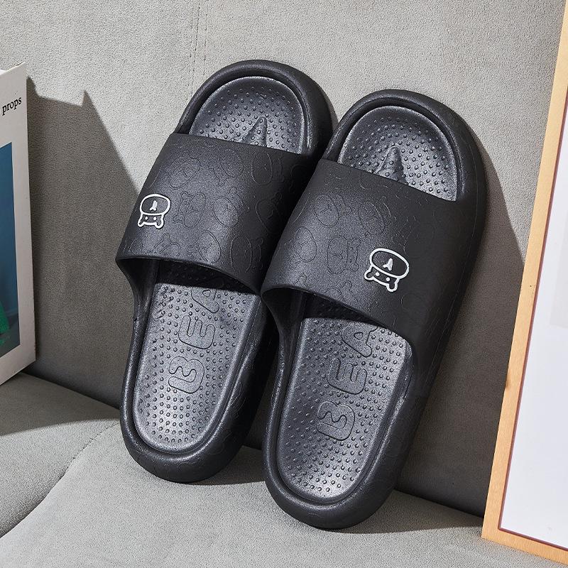 

Унисекс летние тапочки с мягкой подошвой: Нескользящие сандалии для дома/улицы с уникальным комфортным дизайном. Fits 37-38