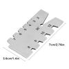 1pc Stainless Steel Screw Thread Gauge 30 Degree Grinding Gage Inspection Tool