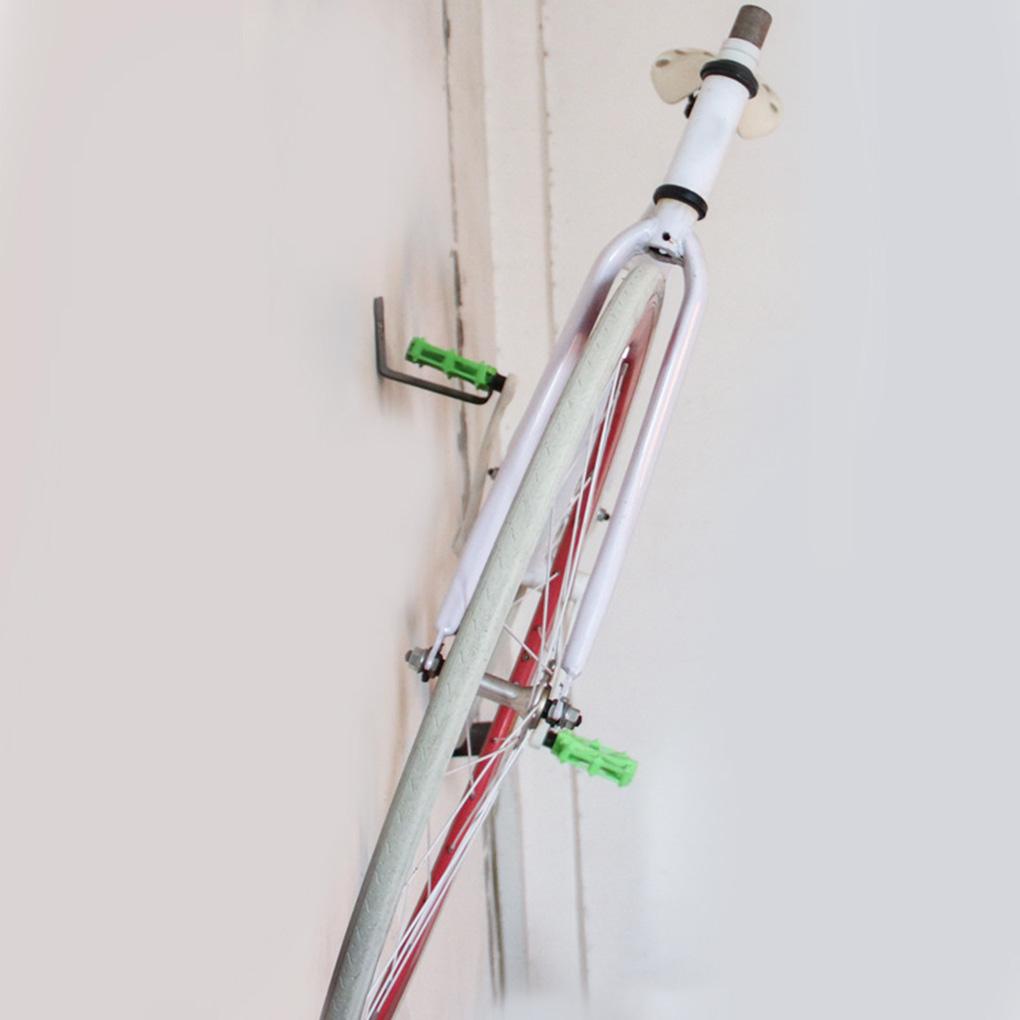 3pcs/set Bicycle Rack Cycling Pedal Padlock Holder Tire Wall Mount Bike Wall Support Storage Hanger Stand Bicycle Accessory