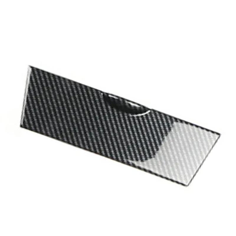 2pcs Car Center Console Storage Box Panel Trims Covers Carbon Fiber Grain ABS Plastic Fit For Toyota Corolla 2003-2006 2007 2008