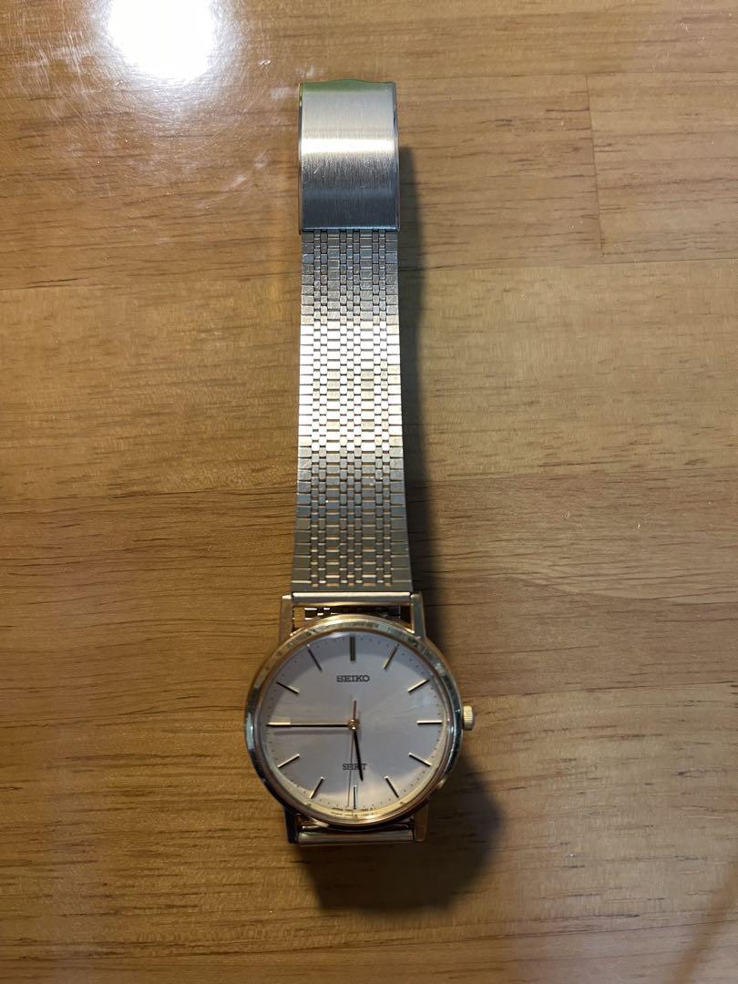 

[USED] Seiko Spirit Men s 3-Hand Watch, Working, Battery Replaced in April