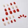 Long Island Iced Tea Short Wear Nail Art Finished Fake Nail Nail Patch Nail Patch Waterproof Removable Nail Patch