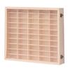 JOOHY Miniature Car 5x10 Holds 50 Acrylic Miniature Car Storage Collection Storage Height Width Depth 8cm Case, Compartments, Cars, Wall-Mounted Type,