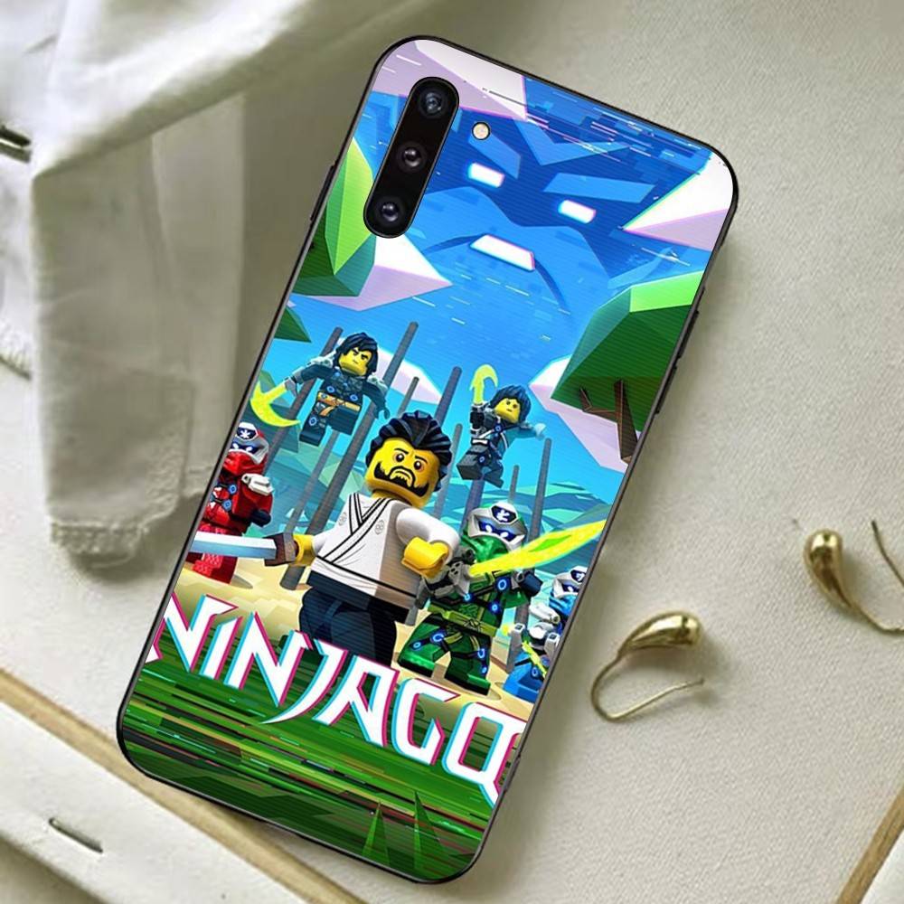 Animovaný kryt na telefon s motivem N-Ninjago pro Redmi Note 4 X 5 A 6 7 8 T 9 9S 10 11 11S 11E Pro Poco M3 Pro