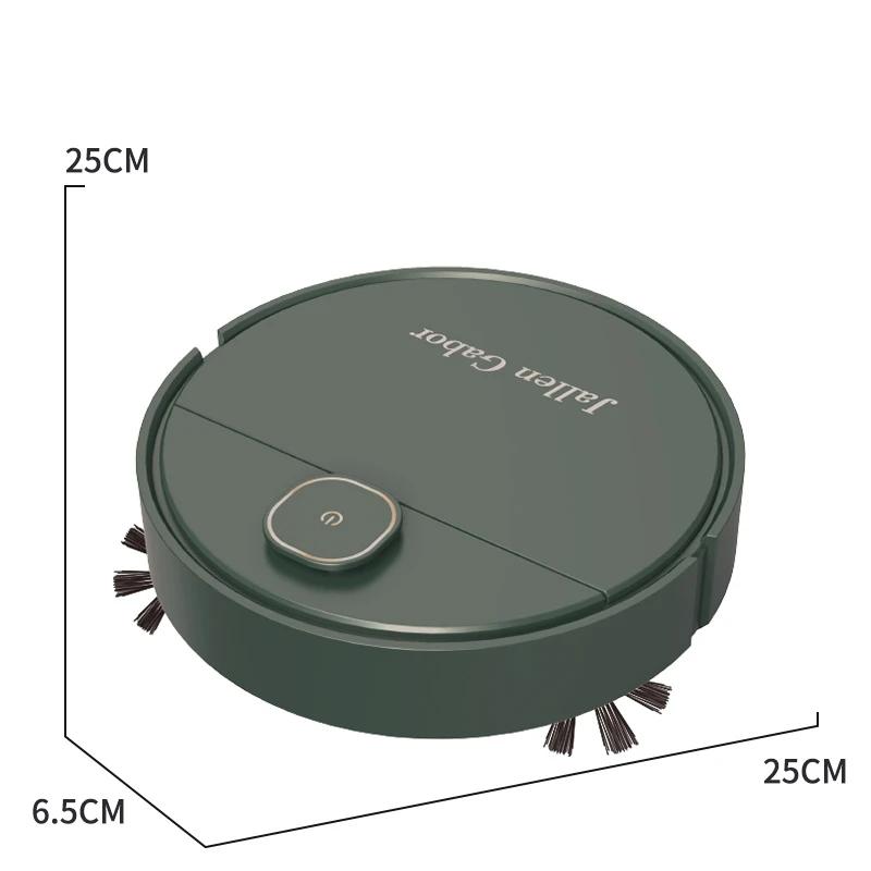 

3 в 1 Smart Sweeping Robot Home Mini Sweeper Підмітає та пилососить Бездротовий пилосос Роботи для підмітання для домашнього використання зелений