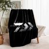 Fishing D-Daiwa printed throw blanket—lightweight,soft,warm;versatile blanket for all seasons—perfect as &air-conditioning throw,nap blanket