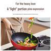 Supor VJ28RP03 28cm Colorful Easy-Clean Frying Pan