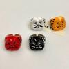 Korean Style Painting Ring Geometric Chunky Enamel Ring Personality Drip Oil Cat Ring  Men