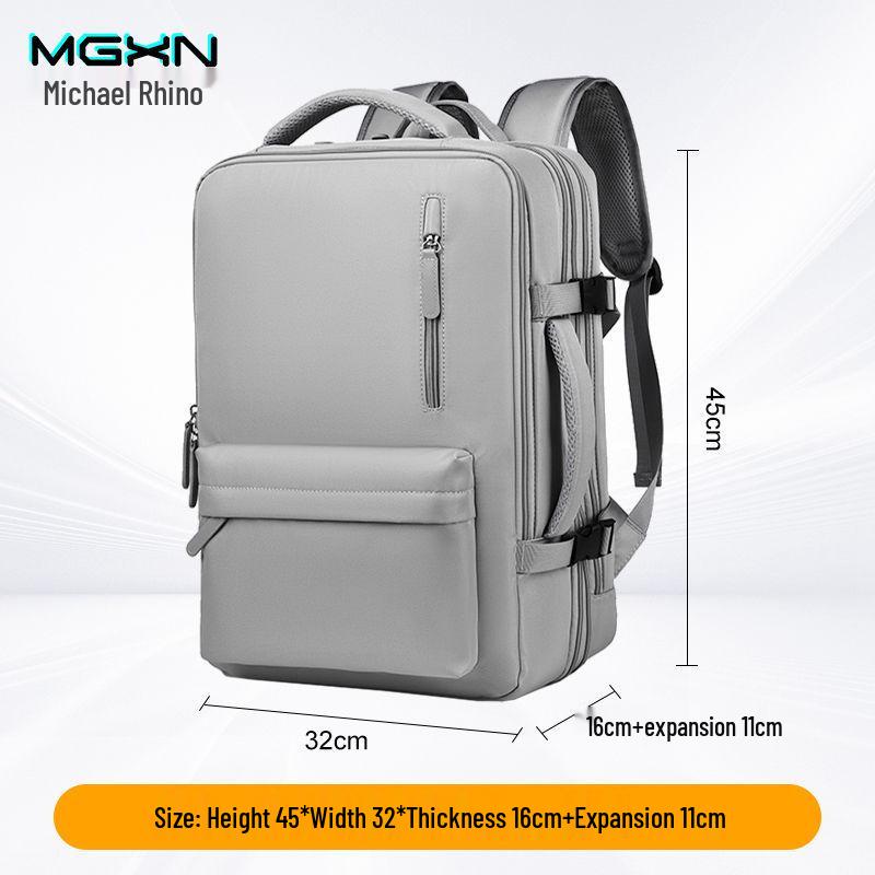 

Unisex Large Capacity Fashion Backpack - Trendy Waterproof Laptop Bag for Travel, Commute & School.