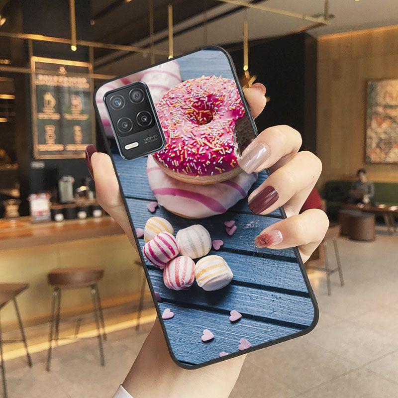 Sweet Donuts Shell Phone Cover For Oppo Realme 8Pro 6PRO 6i 7pro 9i 9pro C11 C21Y C21 C25Y C25S C3 Q3S XT Cases Coque