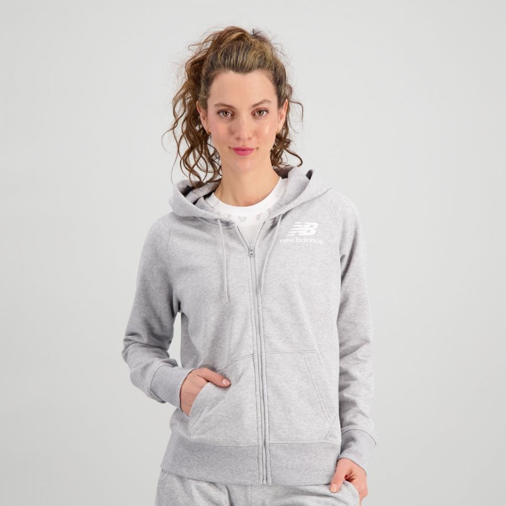 

Толстовка на молнии New Balance NB Essentials WJ03530AG