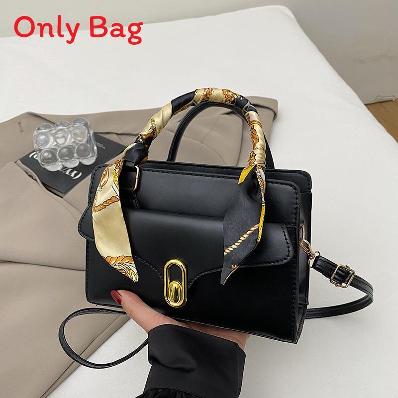 Pu Fashion Small Square Handbag With Zipper Closure For Daily Casual Wear