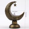 LED Moon Star Candlestick Ramadan Home Decor Candle Light Islamic Muslim Festival Party Decoration Eid Supplies 2026