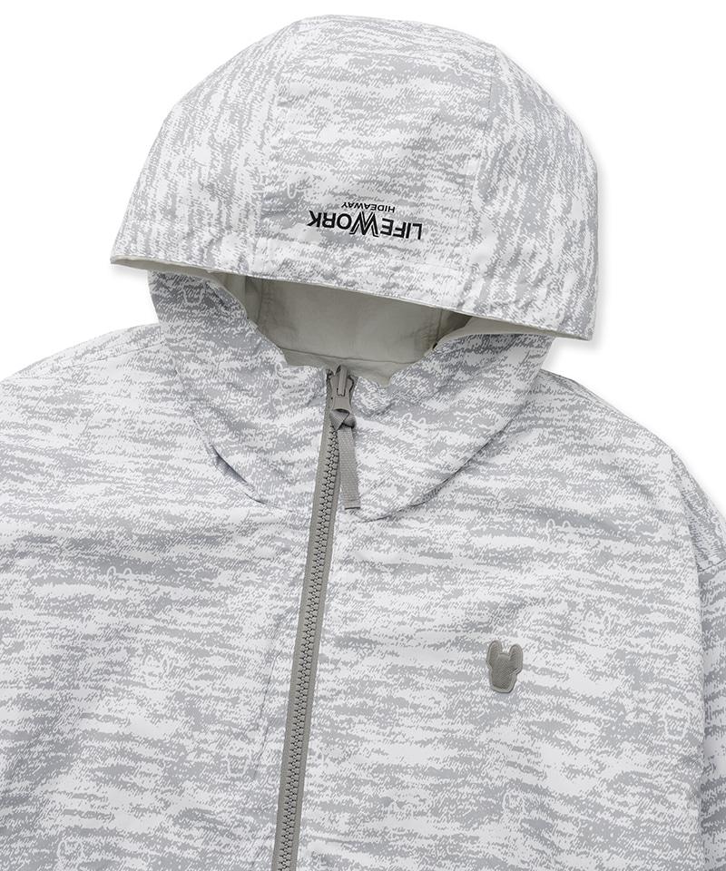 Lifework Reversible Noise Radok Hooded Jacket