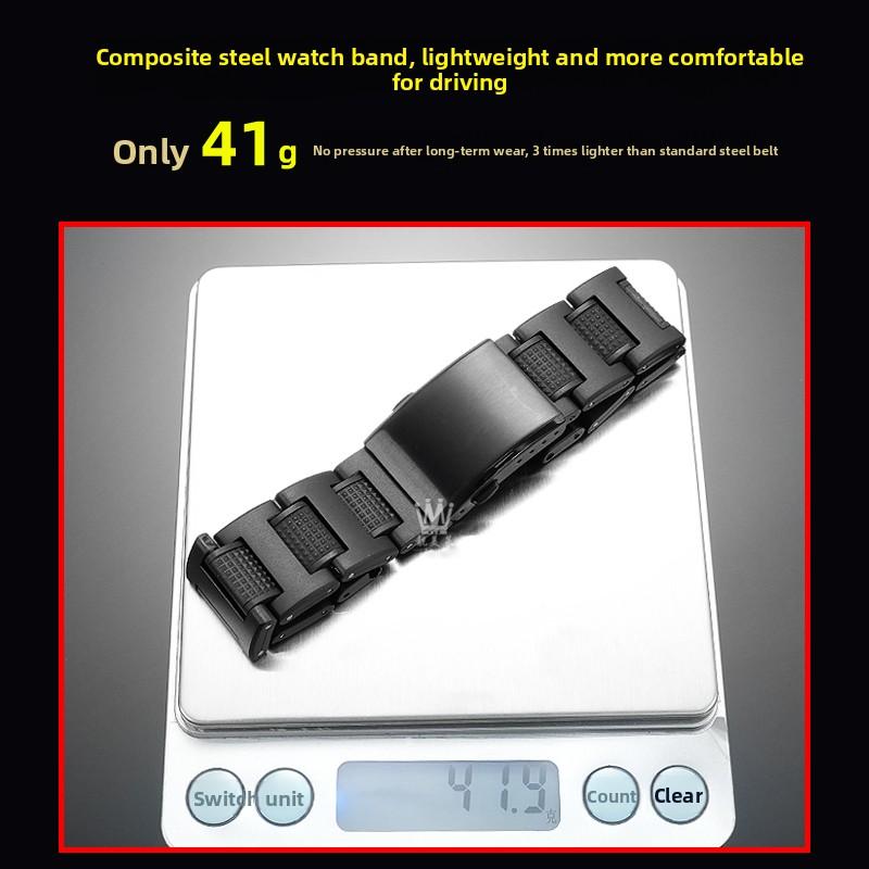 Lightweight Plastic-steel Strap For Casio PRG-650 PRW-6600 PEG600 Protrek Series Mountaineering Watchband Men Watch Accessories
