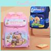 Capybara Kids School Backpack With Cartoon Pattern For Elementary Students And School Use