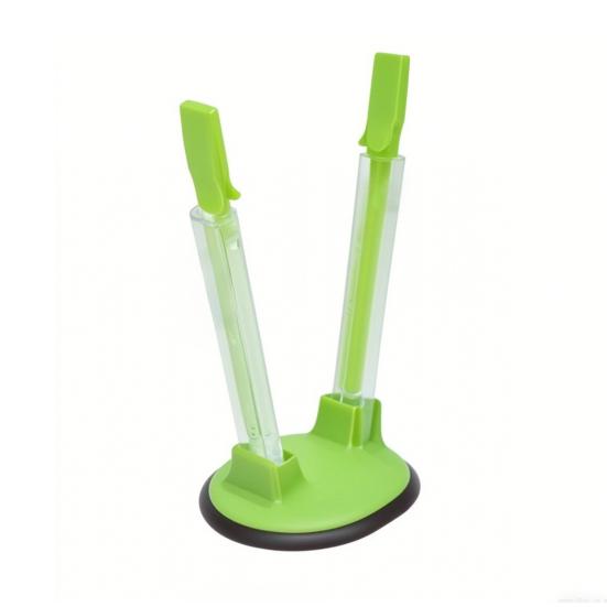 Adjustable Bag Holder Stand Plastic Freezer Bag Racks Expandable Freezer Organizer