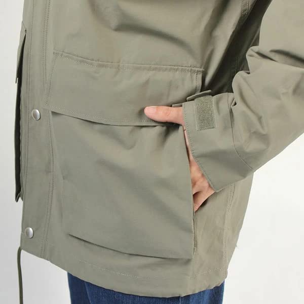 Taion and Inner Down Mountain Parka Camping Men's Women's CR09+104, Casual, Lightweight, Fashion, Fall/Winter (Size L, Beige)