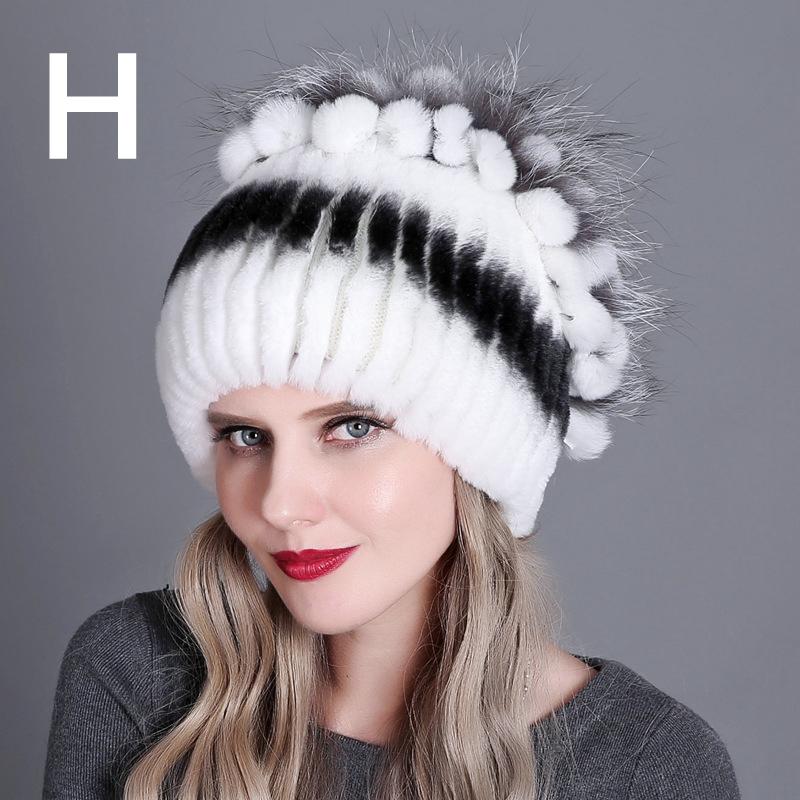 Cappelli di pelliccia per le donne inverno Reale Rex Cappello di coniglio  Volpe Pelliccia Maglieria Femmina Calda Berretti da neve Ladies Elegante  Principessa Berretti Berretti acquista in modo economico — spedizione  gratuita,