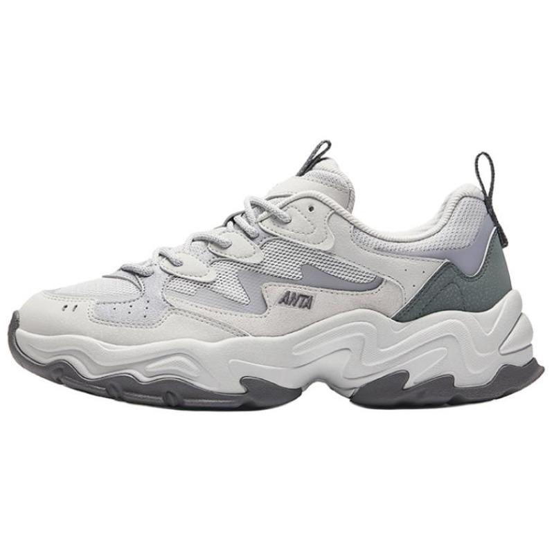 Anta Meteorite 2 men's low-top casual shoes grey green, simple style 112438855-2