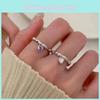 Adjustable S925 Silver Heart Ring Featuring Chic Design And Trendy Aesthetic